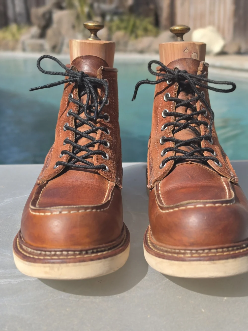 Red Wing Shoes X Todd Snyder Irish Setter 4314 Moc Toe Boots Size 8D